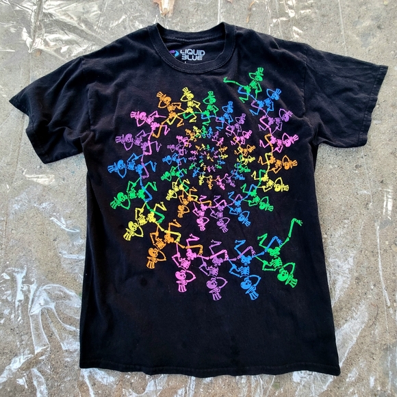 Grateful Dead Other - Grateful Dead Dancing Skeltons Tee